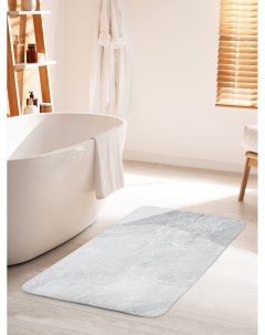 Коврик для ванной туалета Сияние скульптурного мрамора bath_37002_60x100 Joyarty