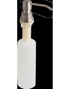 Дозатор для жидкого мыла врезной 350 мл цвет прозрачный Nobrand