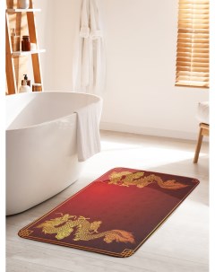 Коврик для ванной туалета Орнамент дракона bath_36681_60x100 Joyarty