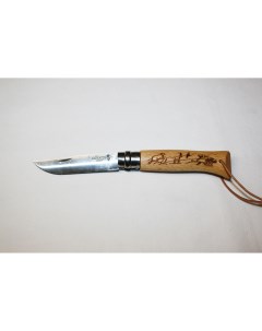 Нож серии Tradition Animalia 08 клинок 8 5см нерж сталь рукоять бук рис гора Opinel