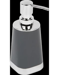 Дозатор для жидкого мыла Gloss цвет тёмно серый Nobrand