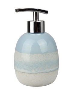 Дозатор для жидкого мыла Ombre керамика цвет голубой Аквалиния