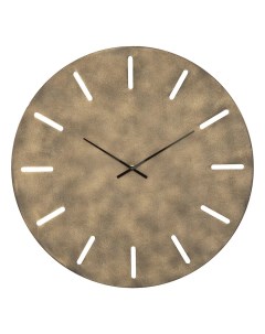 Часы настенные Inacio круглые металл цвет бронза бесшумные 55 см Atmosphera