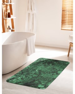 Коврик для ванной туалета Зеленый мрамор bath_18900_60x100 Joyarty