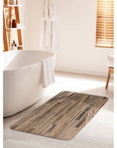 Коврик для ванной туалета Деревянные доски bath_20379_60x100 Joyarty