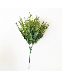 Искусственное растение Горстка растений 40x25 см пластик цвет зеленый Nobrand