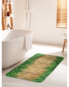 Коврик для ванной туалета Бамбук в траве bath_52131_60x100 Joyarty