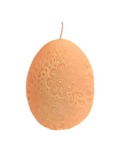 Свеча декоративная пасхальная Яйцо в цветах 50 х 70 мм модель по наличию Kukina raffinata