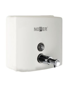 Дозатор для жидкого мыла белый 03004 W 1 2 литра Nofer