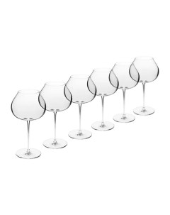 Набор бокалов для вина Линия умана хр стекло 0 76мл D12 H22 4см 6шт Rona