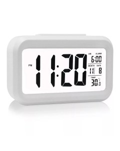 Часы будильник с автоматической подсветкой термометром Time96