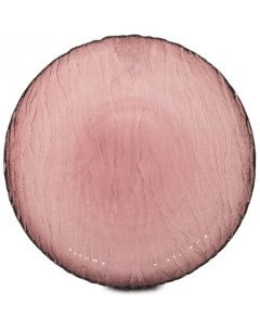 Тарелка обеденная Вулкан Лилак 24 4 см розовая Luminarc