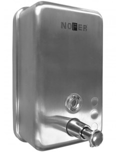 Дозатор для жидкого мыла из нержавеющей стали с пластиком внутри 03 Nofer