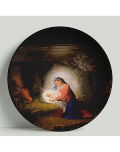 Декоративная тарелка Рождество Христово 20 см Wortekdesign