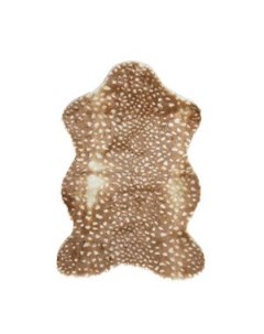 Декоративный коврик меховушка расцветка оленёнка 50x90 см арт 614138 Интекс Kaemingk