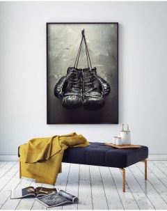 Постер Боксерские перчатки 50х70 в тубусе Просто постер