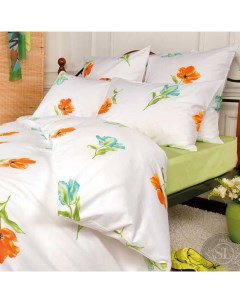 Комплект постельного белья Spring Melody Citrus размер 1 5 спальный Kariguz