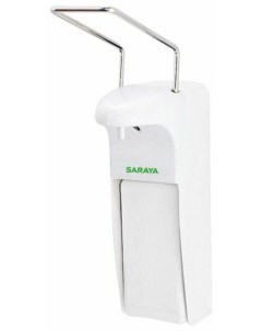 Дозатор для жидкого мыла MDS 1000PW локтевой белый 1 л пластик антисептик мыло Saraya