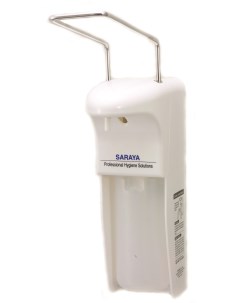 Дозатор для жидкого мыла MDS 500A локтевой алюминий антисептик мыло Saraya