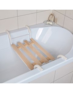 Сиденье для ванны Классик 4 реечное съемное Nobrand