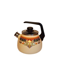 Чайник для плиты со свистком Ornamento эмалированный 3 л Vitross