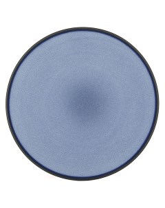Тарелка мелкая Equinoxe фарфор 21 5 см синий Revol