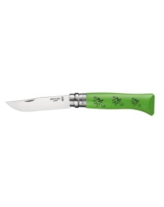 Нож серии Tradition TourDeFrance 08 клинок 8 5см нерж сталь граб зеленый рис Opinel
