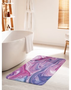 Коврик для ванной туалета Смещение красок bath_207085_60x100 Joyarty