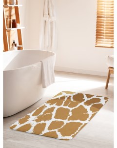 Коврик для ванной туалета Расцветка жирафа bath_373161_60x100 Joyarty