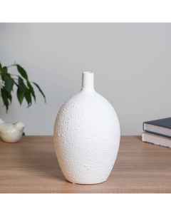 Ваза керамика настольная Велдон классика 22 см белый Nobrand