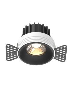 Встраиваемый светильник Round DL058 12W3K TRS B Стиль Хай тек Technical