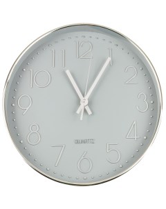 Часы 581 973 CHRONO Часы настенные 29 3x29 3x5 см 1xAA цвет серый Ladecor
