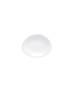 Тарелка Livia 15 4x12 см керамическая белое Costa nova
