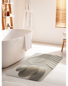 Коврик для ванной туалета Волны на песке bath_91597_60x100 Joyarty