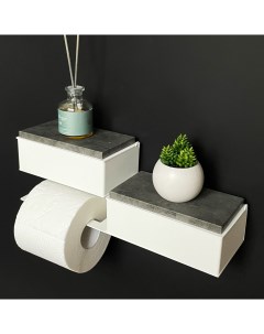 Держатель для туалетной бумаги с двумя ящиками П3В БТ Б Molinardi creativo