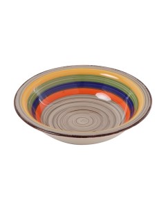 Тарелка суповая T2139 керамика Kari home