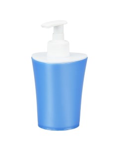 Дозатор для мыла Smile пластик голубой Vanstore