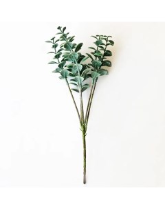 Искусственное растение Эвкалипт 34x15 см пластик цвет зеленый Nobrand