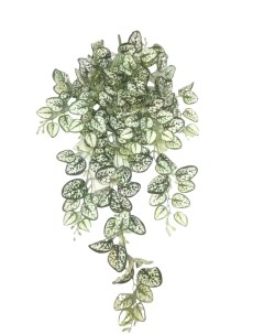Искусственное растение Свисающая веточка 105 см цвет бело зеленый Nobrand