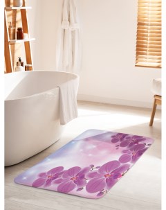 Коврик для ванной туалета Веточки орхидеи bath_31660_60x100 Joyarty