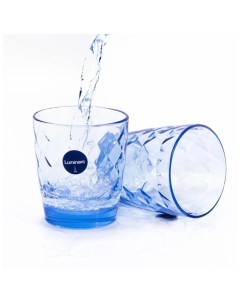 Набор стаканов ДАЙМОНД синие 6шт 250мл Luminarc