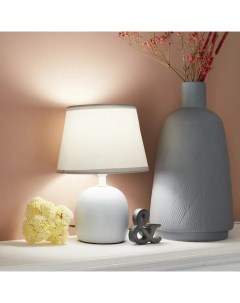 Настольная лампа Poki цвет светло серый Inspire