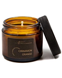 Ароматическая свеча Stella Fragrance Cinnamon Orange 50 г Nobrand