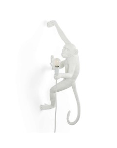 Светильник правосторонний Monkey Lamp Hanging белый Seletti
