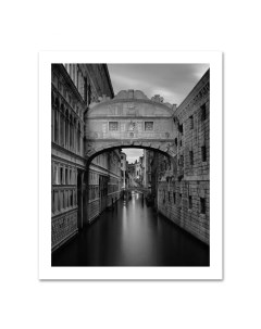 Постер Венецианская арка 40x50 см Nobrand