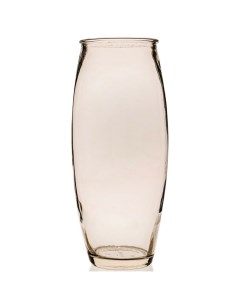 Прозрачная стеклянная ваза для цветов 23см Гусь хрустальный