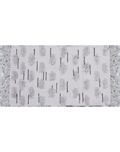 Коврик декоративный хлопок BAURU 50x80 см цвет серый Inspire