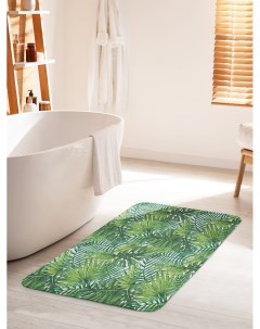 Коврик для ванной туалета Тропические листья bath_36056_60x100 Joyarty