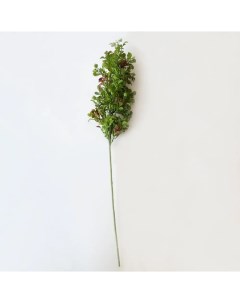 Искусственное растение Полевые цветы 70x26 см пластик цвет зеленый Nobrand