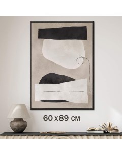 Картина на стену для интерьера Абстрактная картина I 57х86 см GRAF 23049 Графис
